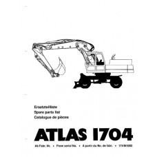 Atlas 1704 Parts Manual - 2